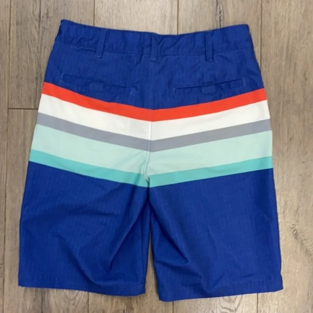 Art Class Boys Colorblock Striped Board Shorts